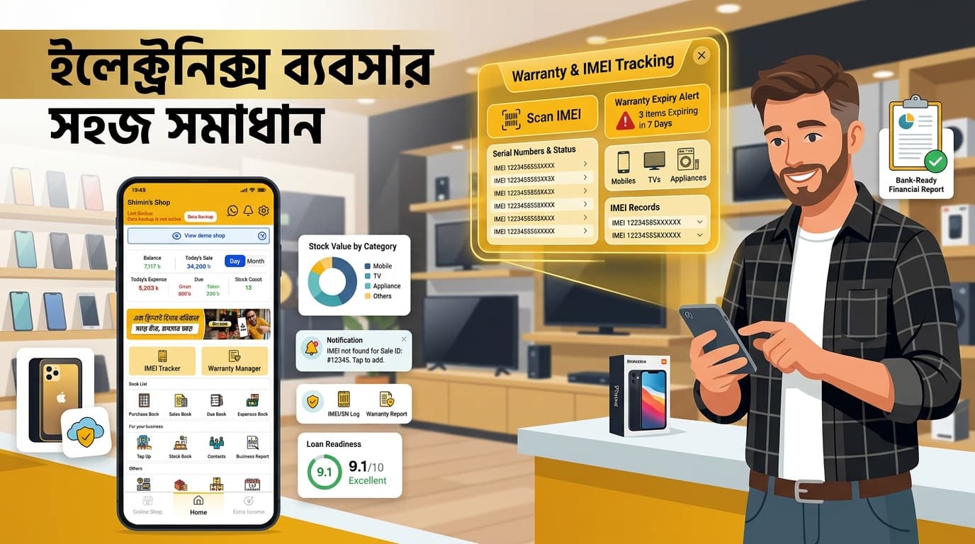 ইলেক্ট্রনিক্স ব্যবসার সহজ সমাধান: সফল শোরুম পরিচালনার ৫টি আধুনিক নিয়ম
