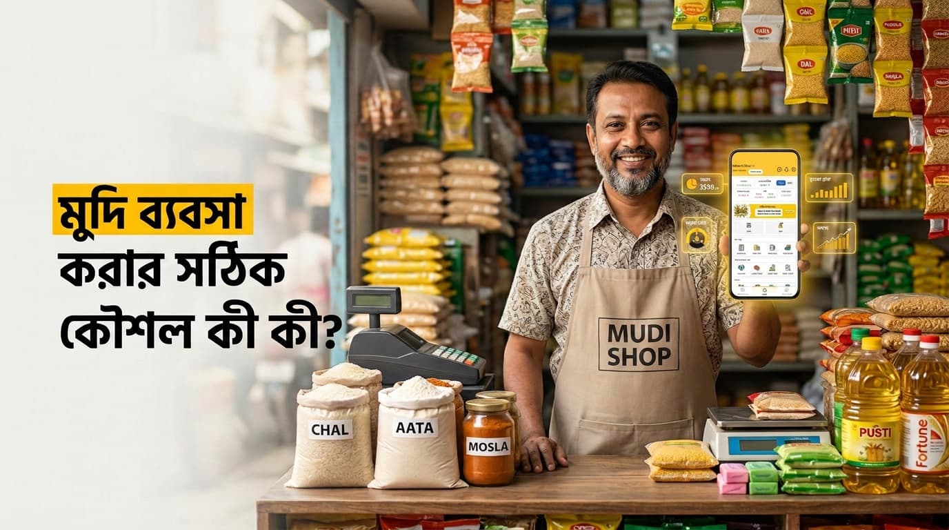 মুদি ব্যবসা করার সঠিক কৌশল কী কী? সফল হওয়ার ৫টি আধুনিক উপায়