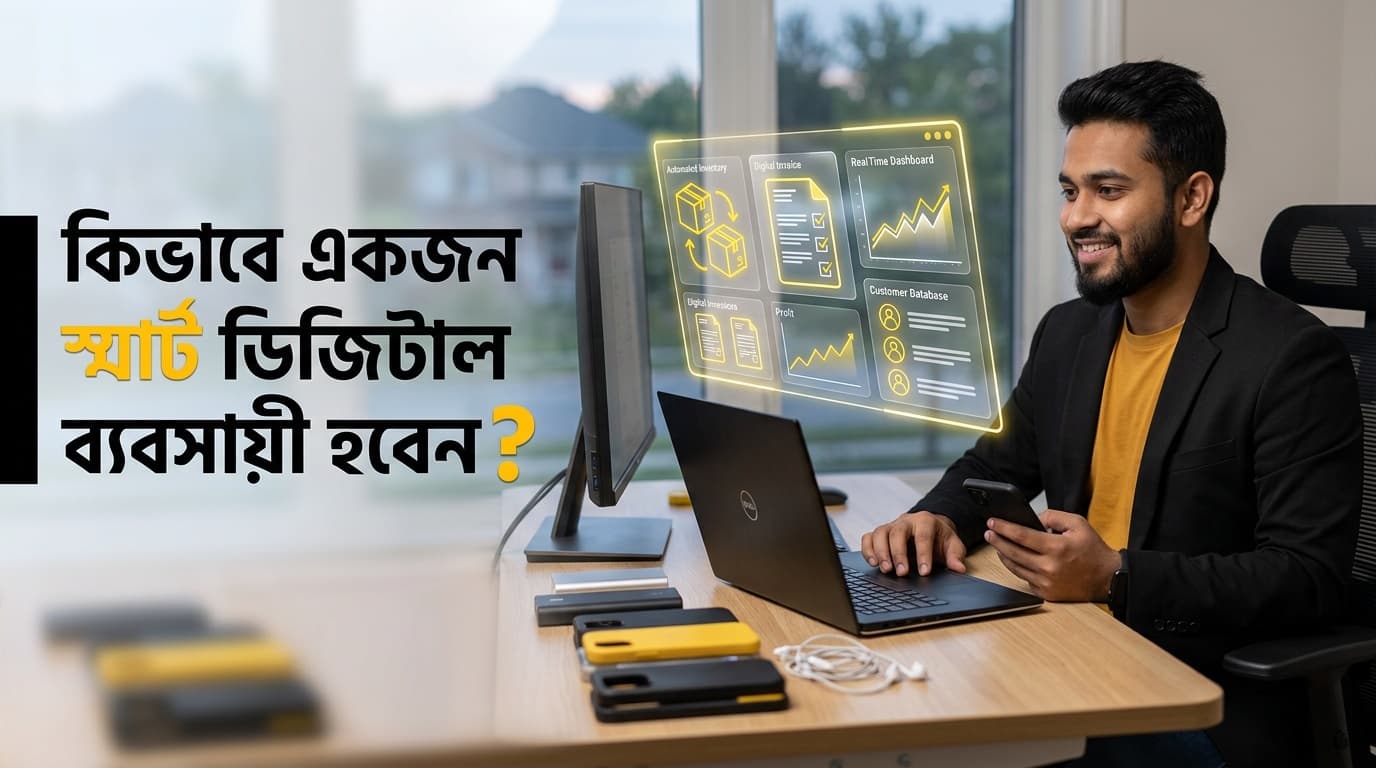 কিভাবে একজন স্মার্ট ডিজিটাল ব্যবসায়ী হবেন? সফল হওয়ার ৫টি আধুনিক ধাপ