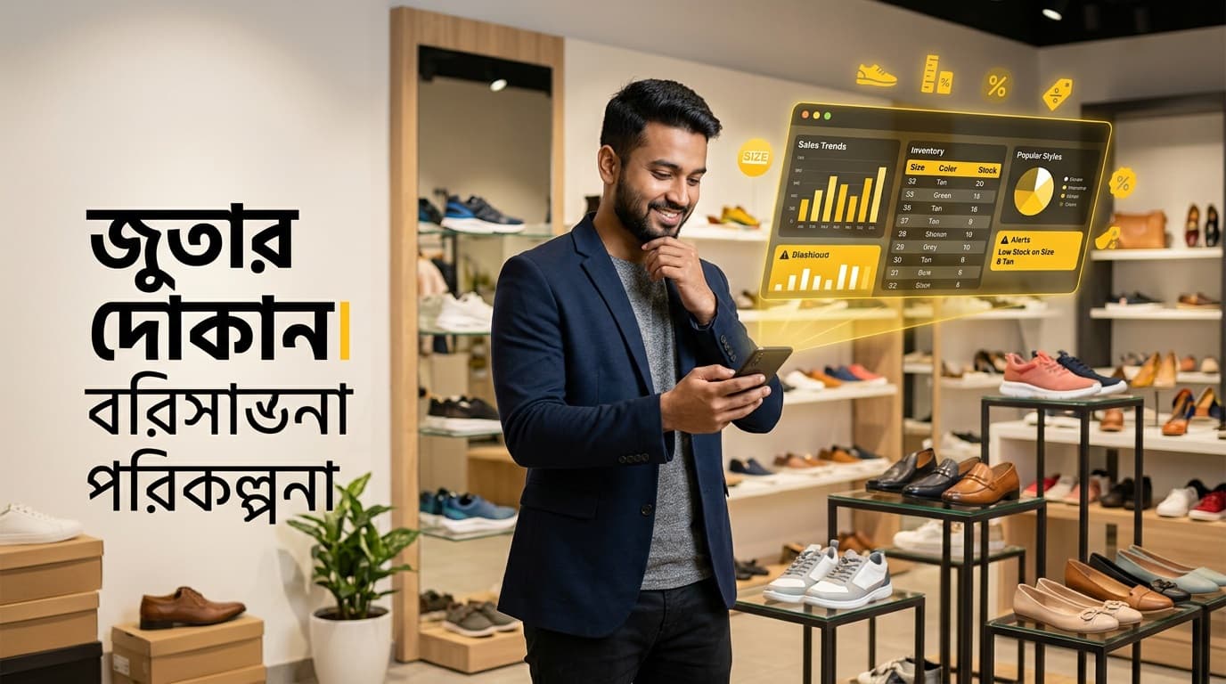 জুতার দোকান ব্যবসা পরিকল্পনা: শুরু থেকে সফল হওয়ার ৫টি আধুনিক ধাপ