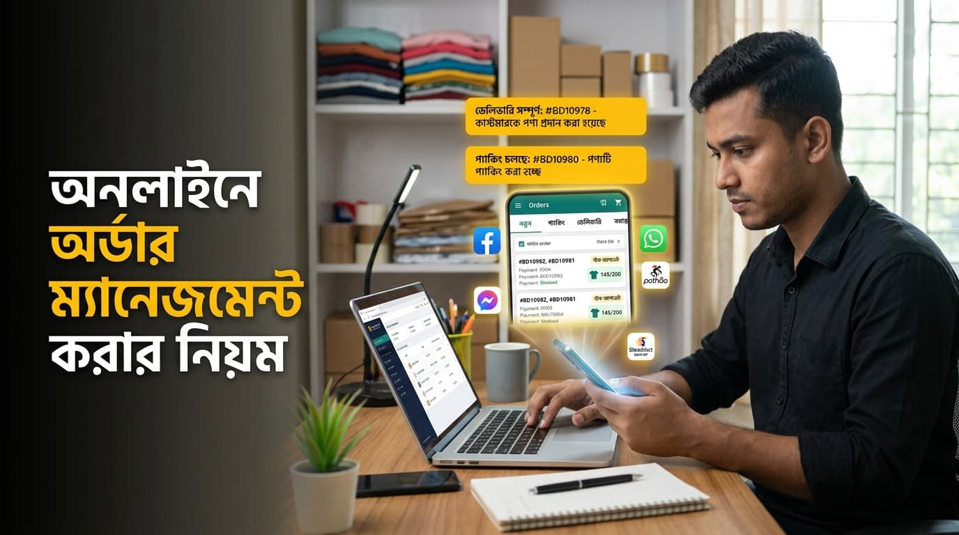 অনলাইনে অর্ডার ম্যানেজমেন্ট করার নিয়ম – সহজ গাইড ২০২৬